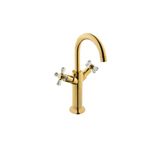 Artema Juno A4166223 Swarovski Altın Yüksek Lavabo Bataryası