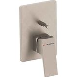 Artema Minimax Square Ank.banyo Bat. Mnbx,mek,f.nikel A4373234 Ankastre Banyo Bataryası Minibox Fırçalı Nikel