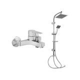 Artema Nora S Banyo Batarya + Gms Karine Tepe Yağmurlama Duş Seti