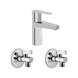 Artema Nora S Lavabo Bataryası + A45254 Filtreli Ara Musluk 2li Set - std - Krom