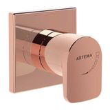 Artema Root Round Ankastre Stop Valf A4272929 Sıva Üstü Grubu - Soft Bakır