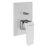 Artema Root Square A42752 Krom Sıva Üstü Ankastre Banyo Bataryası