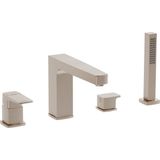 Artema Root Square A4275734 Fırçalı Nikel Küvet Bataryası