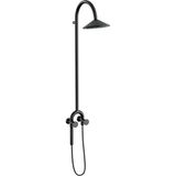 Artema VitrA Liquid A4721939 Termostatik Duş Sistemi, Parlak Siyah, Pirinç