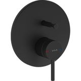 Artema Vitra Origin A4262036 Ankastre Banyo Bataryası, Sıva Üstü, Mat Siyah
