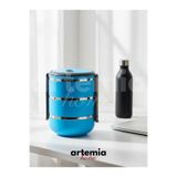 Artemia Home 3 Katlı Isı Yalıtımlı Yemek Termosu Mavi | Sızdırmaz Taşıma Kabı | Termolunch Food Box
