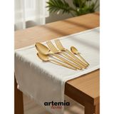 Artemia Home Elmas Gold 84 Parça Çatal Kaşık Bıçak Takımı | 18/10 Paslanmaz Çelik Sofra Seti