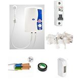 Artemis Artemis Elektro Model Elektrikli Şohben 6 Mt Kablolu Tam Takım Set Beyaz