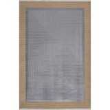 Artemis Halı Alegra 03019A Gri Gold Çizgi Desen Bambu Halı GRİ GOLD 100 x 300
