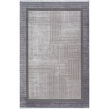 Artemis Halı Alegra 03019C Gri Çerçeve Desen Bambu Halı GRİ 160 x 230