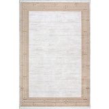 Artemis Halı Alegra 03020C Gold Kemik Çizgi Desenli Bambu Halı GOLD KEMİK 100 x 300