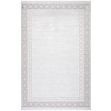 Artemis Halı Alegra 03022C Gri Kemik Çerçeveli Desen Bambu Halı GRİ KEMİK 100 x 200