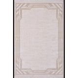 Artemis Halı Alegra 09100C Krem Bej Çizgi Desenli Bambu Halı KREM BEJ 100 x 300