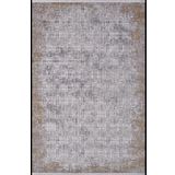 Artemis Halı Alegra 09105B Gri Gold Eskitme Desen Bambu Halı GRİ GOLD 100 x 300