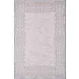Artemis Halı Alegra 09111B Gri Krem Çizgi Desenli Bambu Halı GRİ KREM 100 x 300