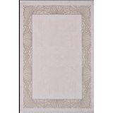 Artemis Halı Alegra 09113B Krem Kahve Çizgi Desenli Bambu Halı KREM KAHVE 80 x 150