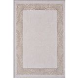 Artemis Halı Alegra 09113B Krem Kahve Çizgi Desenli Bambu Halı