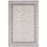 Artemis Halı Barok 02247D Antrasit Bej Krem Retro Motifli Halı antrasit 80 x 300