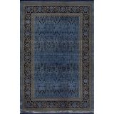 Artemis Halı Bella 06463B Lacivert Gold Bohem Retro Tarz İpek Halı LACİVERT 120 x 180