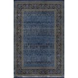 Artemis Halı Bella 06463B Lacivert Gold Bohem Retro Tarz İpek Halı LACİVERT 80 x 150
