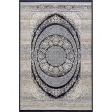 Artemis Halı Bella 06470A Lacivert Bej Bohem Retro Tarz İpek Halı LACİVERT 100 x 300
