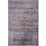 Artemis Halı Bella 06495A Terra Gri Retro Bohem Tarzı İpek Halı GRİ 80 x 150