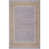 Artemis Halı Mina 03026A Gri Gold Çerçeve Desen Bambu Halı GRİ GOLD 100 x 200