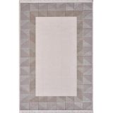 Artemis Halı Mina 09101B Kahve Bej Çerçeve Desen Bambu Halı KAHVE BEJ 100 x 200