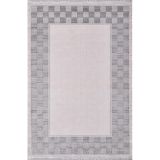 Artemis Halı Mina 09106D Gri Çerçeve Desen Bambu Halı GRİ 200 x 290