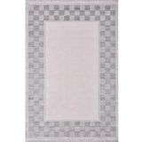 Artemis Halı Mina 09106D Gri Çerçeve Desen Bambu Halı GRİ 80 x 150