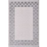 Artemis Halı Mina 09106D Gri Çerçeve Desen Bambu Halı