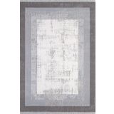 Artemis Halı Murano 01359A Gri Krem Eskitme Desenli Yün Halı Gri - Krem 160 x 230