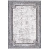 Artemis Halı Murano 01360A Gri Krem Eskitme Desenli Yün Halı Gri - Krem 100 x 300