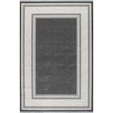 Artemis Halı Murano 02981B Gri Krem Çizgi Desenli Yün Halı Gri - Krem 80 x 300