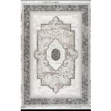 Artemis Halı Murano 02994E Gri Krem Klasik Desen Yün Halı Gri - Krem 80 x 300