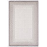 Artemis Halı Romantik 02435a Gri Bej Retro Desenli Halı - Bej - Gri - 100 x 300 cm