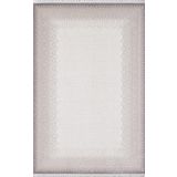 Artemis Halı Romantik 02435A Gri Bej Retro Desenli Halı BEJ GRİ 120 x 180