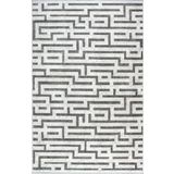 Artemis Halı Samoa 02931C Krem Gri Çizgi Desenli Halı