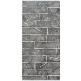Artemis Halı Samoa 02979E Antrasit Gri Çizgili Halı ANTRASİT GRİ 80 x 150