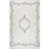 Artemis Halı Vanessa 03080B Gri Krem Klasik Göbekli Yün Halı GRİ KREM 100 x 300