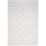 Artemis Halı Vanessa 06151C Krem Retro Motifli Yün Halı KREM 100 x 200