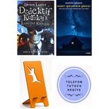 Artemis Yayınları Dedektif Kurukafa - Lanetli Krallık - Derek Landy + Kuzey Işıklarının Şarkısı + Telefon Tutucu
