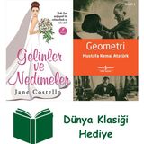 Artemis Yayınları Gelinler ve Nedimeler + Geometri + Dünya Klasiği Hediye - Hayır