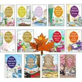 Artemis Yayınları Ipek Ongun - Bir Genç Kızın Gizli Defteri - Tam Set 13 Kitap - Yaprak Desenli Kitap Ayracı ile
