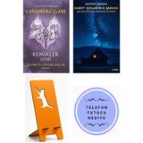 Artemis Yayınları Kemikler Şehri - Ölümcül Oyuncaklar Birinci Kitap - Cassandra Clare + Kuzey Işıklarının Şarkısı + Telefon Tutucu