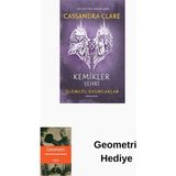 Artemis Yayınları Kemikler Şehri - Ölümcül Oyuncaklar Birinci Kitap + Geometri Hediye - Hayır
