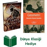 Artemis Yayınları Kırmızı Güller Çabuk Solar - Günyüzü Vesikalığı (Ciltli) + Geometri + Dünya Klasiği Hediye - Hayır