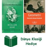 Artemis Yayınları Ölümcül Oyuncaklar 2. Kitap - Küller Şehri + Geometri + Dünya Klasiği Hediye - Hayır