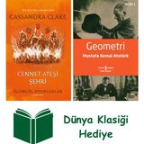 Artemis Yayınları Ölümcül Oyuncaklar 6. Kitap - Cennet Ateşi Şehri + Geometri + Dünya Klasiği Hediye - Hayır