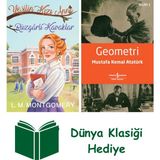 Artemis Yayınları Yeşilin Kızı Anne 4 - Rüzgarlı Kavaklar (Ciltli) + Geometri + Dünya Klasiği Hediye - Hayır